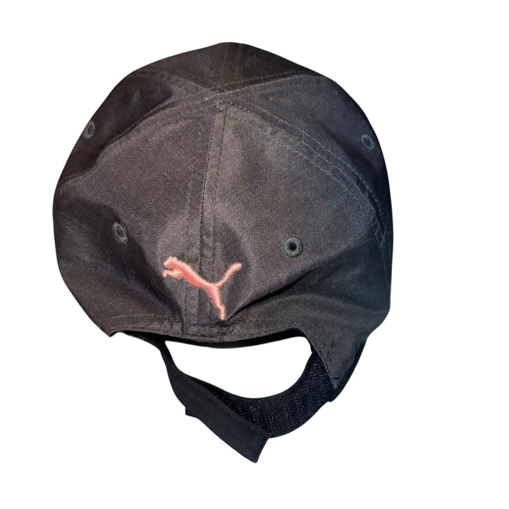 Puma Black Cap with Pink Logo‎ - Picture 3 of 5